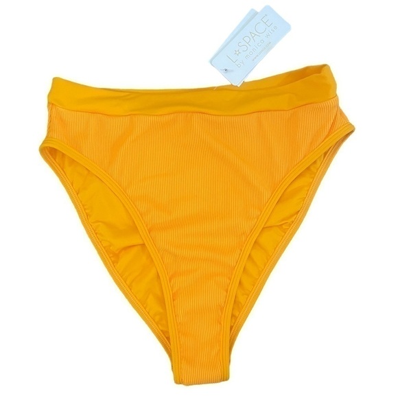 NWT L*SPACE Frenchi Bottom Bitsy Mango